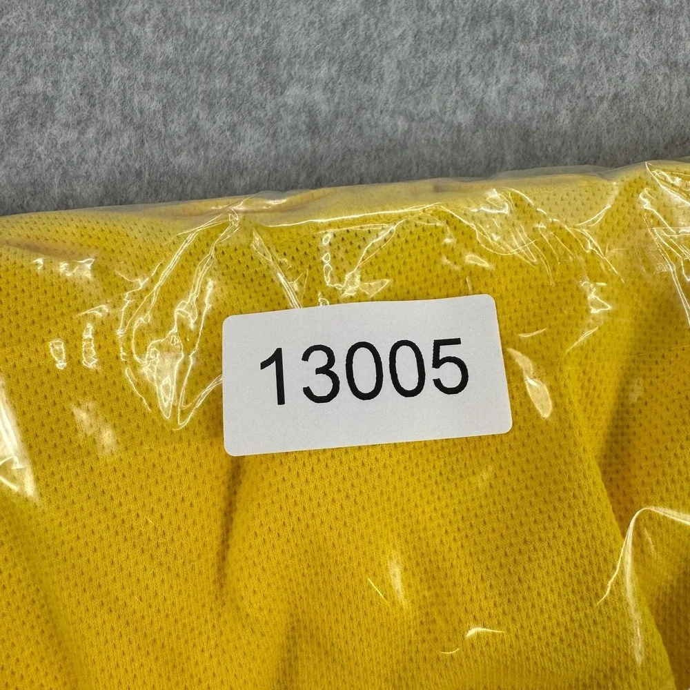Banana Republic Hoodie Mens XL Yellow Core Temp Lightweight Pullover Jersey NEW